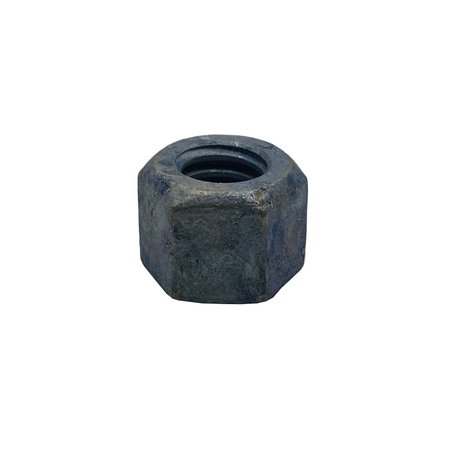 Hex Nut, 1-1/4-7, Steel, Grade DH, Galvanized